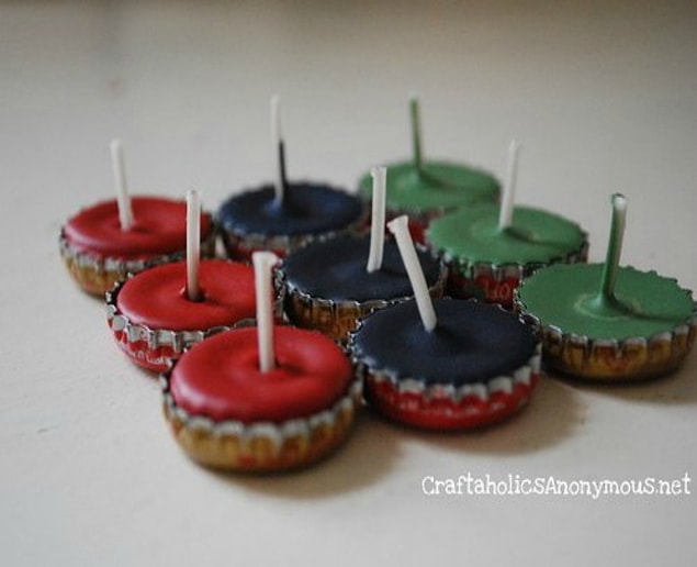 10. Tealight olarak da kullanabilirsiniz.