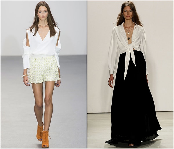 2. Белые рубашки