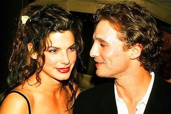 12. Sandra Bullock ve Matthew McConaughey, 1997