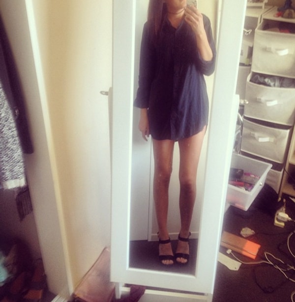 14. Ты надела нечто, что называется платьем только для того, чтобы понять, что это на самом деле рубашка.