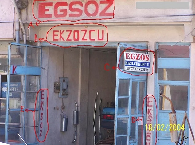 6. Biraz da dil bilgisi. Görseldeki kelimenin doğru yazımı hangisidir?