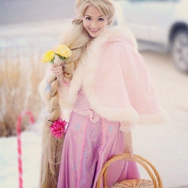 7. Не забывает и о Рапунцель! 🏰