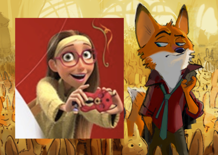 6. Ник Уайлд появлялся на экранах еще до выхода «Зверополиса». К примеру, он появился на футляре телефона Хани Лемон из «Города героев».