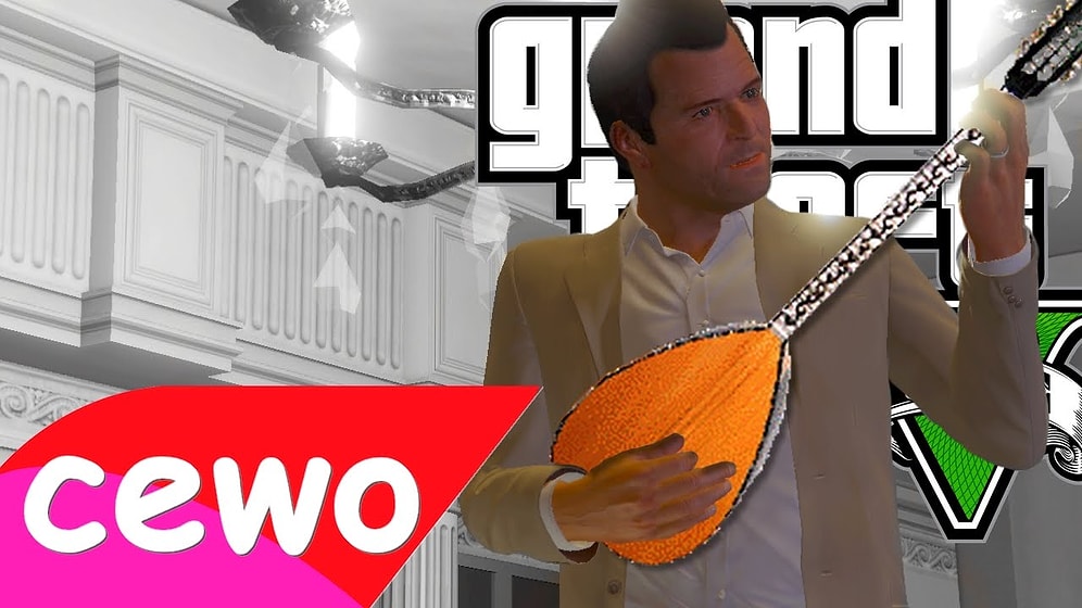 Türkçe Şarkıları GTA 5'e Uyarlanmasıyla Ortaya Çıkan Enfes Klip