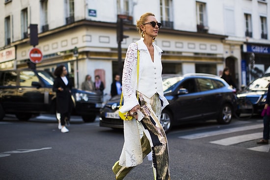 37 стильных образов посетителей модных показов "Большой четверки"