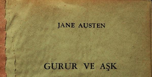 4. Jane Austen - Aşk ve Gurur