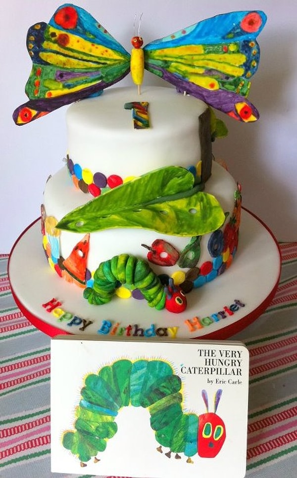 2. Очень голодная гусеница