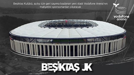 Vodafone Arena'nın Maliyeti Sponsorlardan Çıkacak