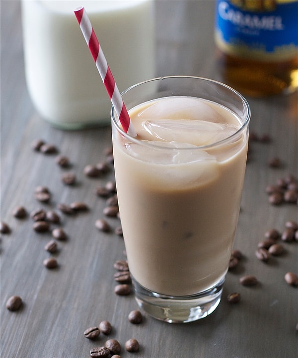 Айс-латте за 5 минут.