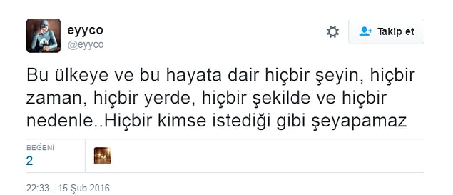 15. Ne hissettiğini tam anlatamayan da.