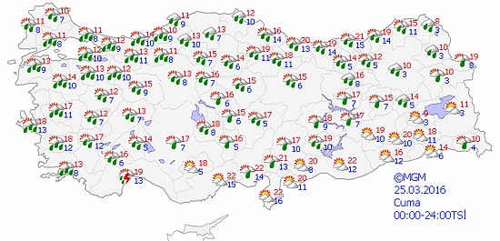 Hava Sıcaklığı Ülke Genelinde Azalıyor, Kuvvetli Yağış ve Fırtınaya Dikkat!