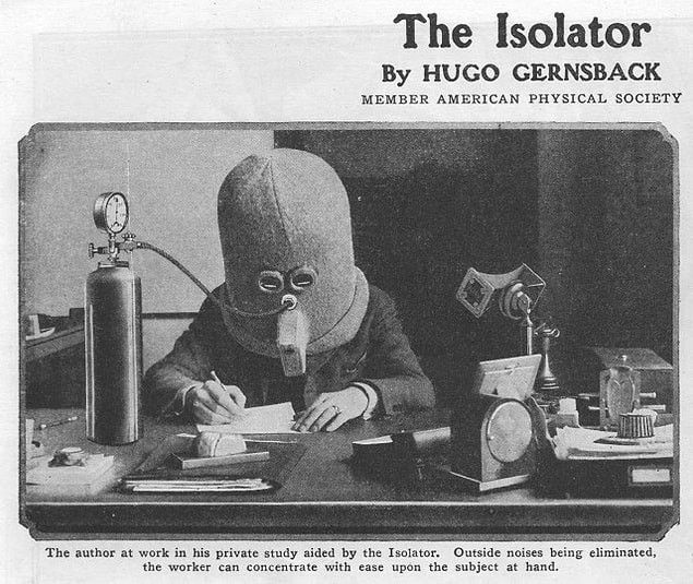 4. Oldukça korkutucu görüntüsüne rağmen Isolator, kişiyi çevreden tamamen soyutlayarak odaklanabilmeyi sağlıyor.
