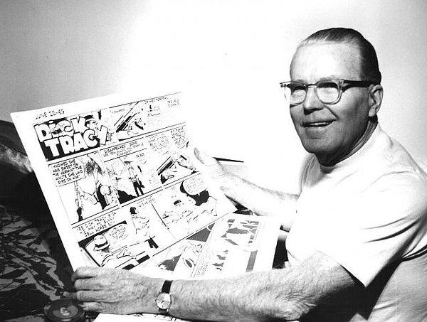 6. Dünyada ilk özgün çizgi macera hikayesi: Chester Gould / Dick Tracy