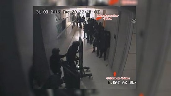 Anadolu Ajansı Savcı Kiraz Operasyonunun Görüntülerini Yayınladı