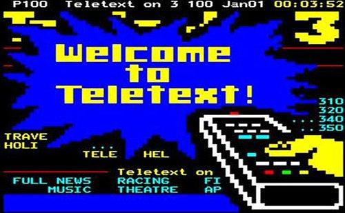 İnternet Gelince Pabucu Dama Atılan Fantastik Teknoloji: Teletext.