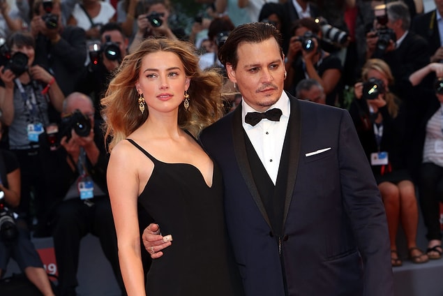 11. Johnny Depp & Amber Heard