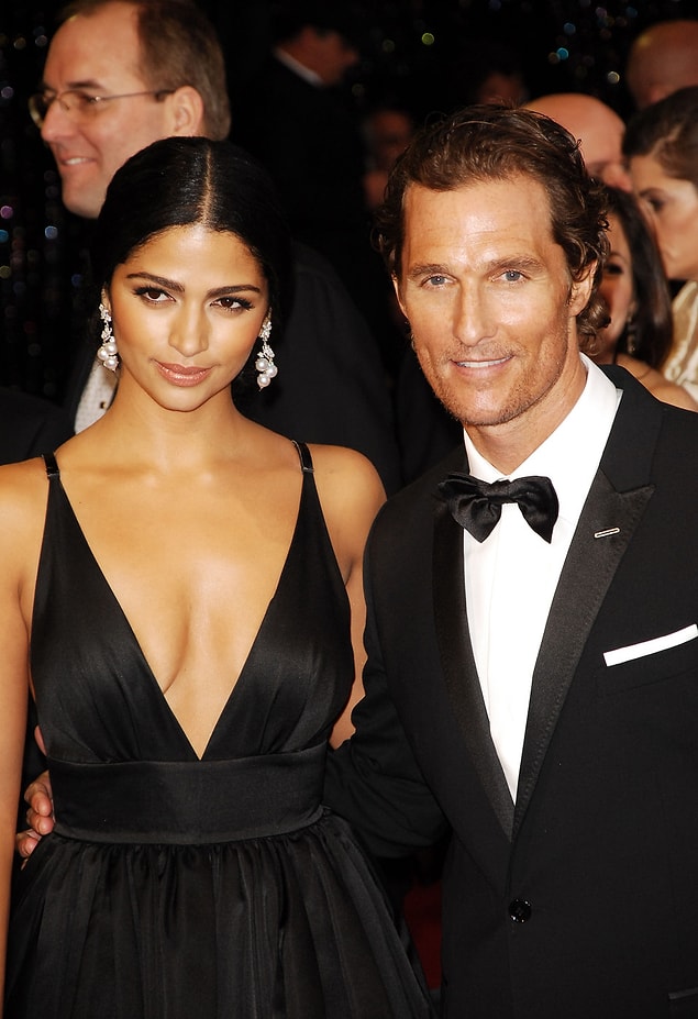 14. Matthew McConaughey & Camila Alves