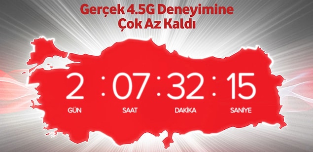 Vodafone 4.5G’ye geçiş: