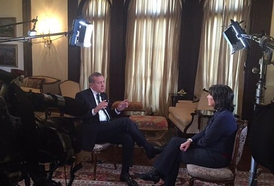 Erdoğan, Amanpour'a Konuştu: 'Batılı Ülkeler Tarafından Yalnız Bırakıldık'