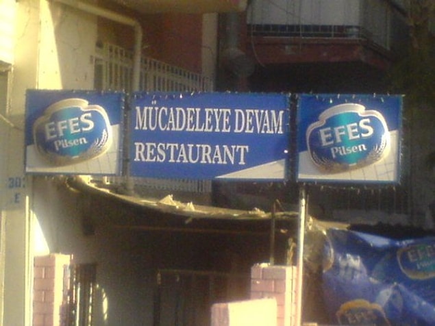 16. Mücadeleye Devam Restaurant