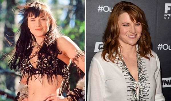 3. Люси Лоулесс в роли Зены. На фото ей 47 лет.