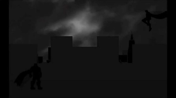 6. Мультсериал «Бэтмен» рисовали на черном фоне, чтобы передать мрачную атмосферу города.