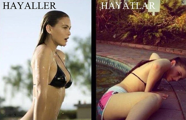 Havuzdan çıkarken