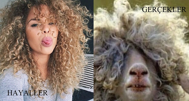Kıvırcık saç