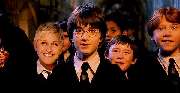 3. Hogwarts'taki ilk gününde heyecan içindeyken...