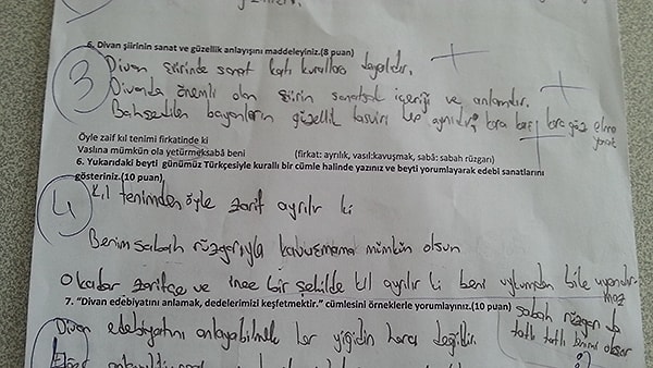 10. Lise ve Üniversite arasındaki "soru-cevap" farklılıkları.