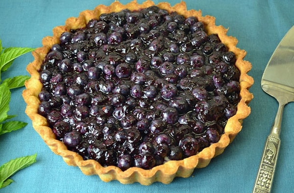 7. Черничный пирог