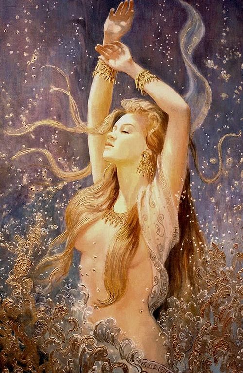 Aşk ve güzellik tanrıçası güzeller güzeli Aphrodite, üvey kardeşi; habercilerin, tüccarların koruyucu tanrısı Hermes ile birlikte olmuş.