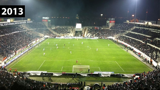 2. Yıkımına 31 Mayıs 2013'te başlanan yeni stadın temeli Aralık 2013'te atılmıştı.