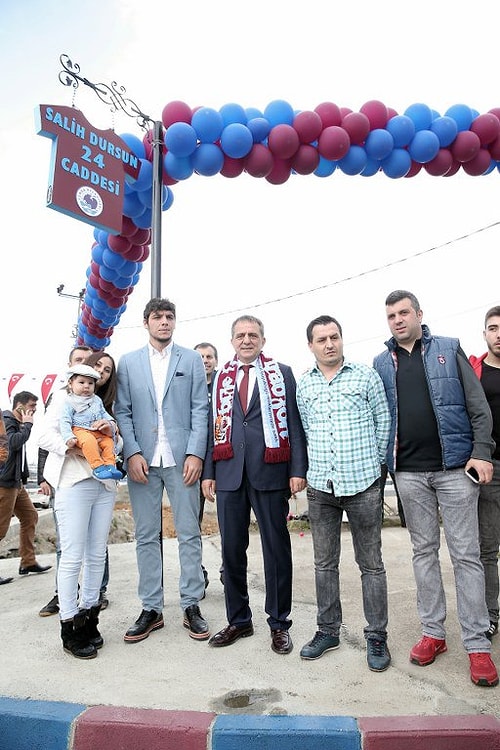 Trabzon'da Salih Dursun Caddesi Açıldı