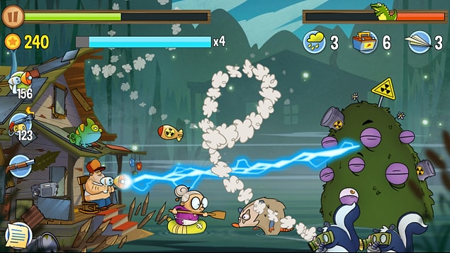 8-) Swamp Attack