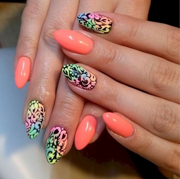 11. Неоновые узоры