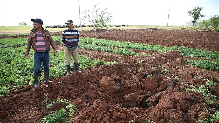 Kilis Halkı Güne Suriye'den Ateşlenen 'Roket Mermileri' ile Uyandı...