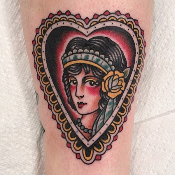 Традиционная морская татуировка для смелых и решительных!