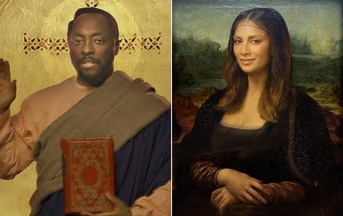 Will.i.am ve Nicole Scherzinger'dan Müzede Geçen Harika "Mona Lisa Smile" Klibi