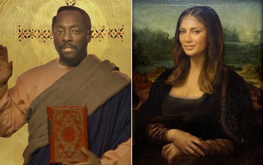 Will.i.am ve Nicole Scherzinger'dan Müzede Geçen Harika "Mona Lisa Smile" Klibi