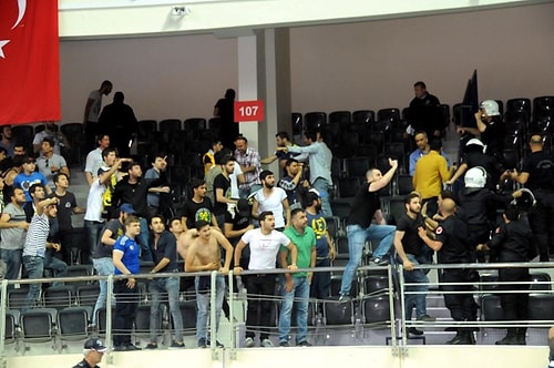 Olaylı Derbi Fenerbahçe Grundig'in