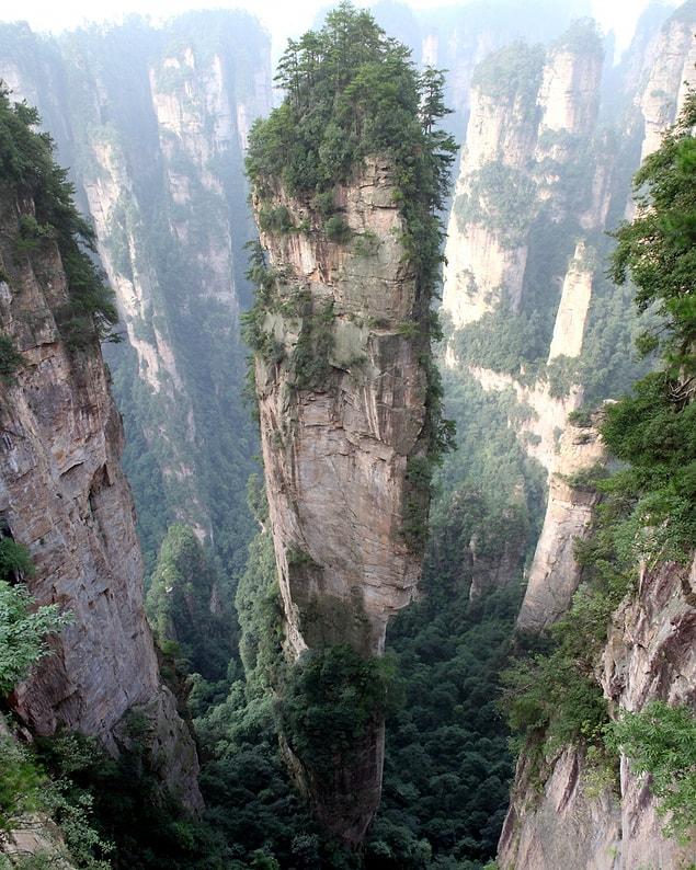 17. Zhangjiajie Mountain (China), which inspired James Cameron to shoot Avatar