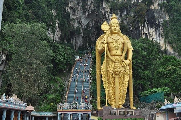 29. Lord Murugan Statue (Malaysia) -  140 ft (42.7 m)