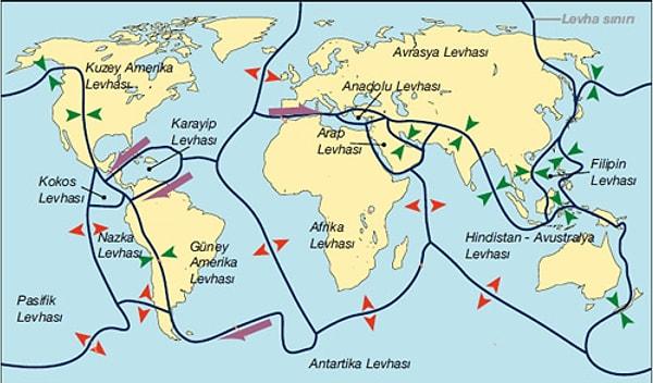 4. Levha Tektoniği Başlangıcı – Kıtalar Şekillenmesi
