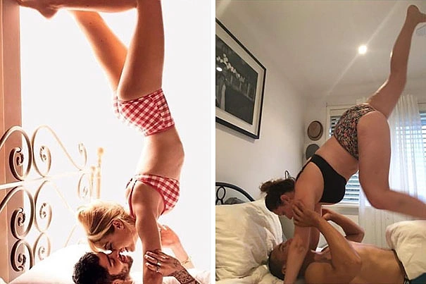 Aşk kusursuz, hatasız, akrobatik ve fotojeniktir