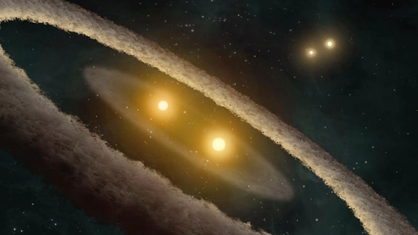 5. Первая планета с 4 солнцами уже обнаружена