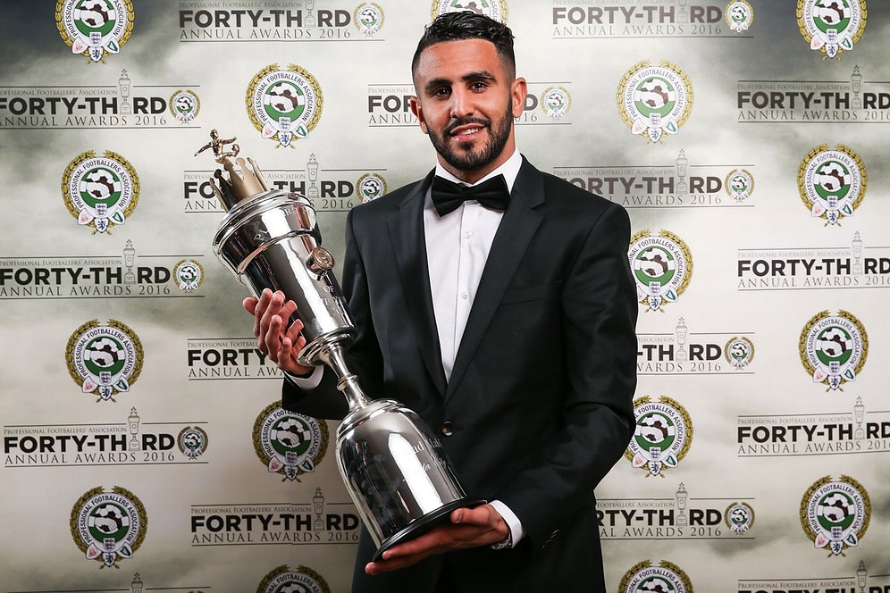 Premier Ligde Yılın Futbolcusu Riyad Mahrez