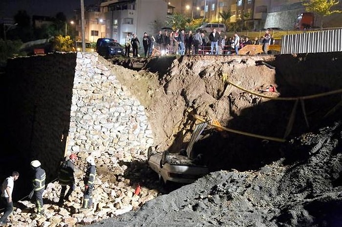 Toprak Kayması Yaşanan Yolda 'İhmal' Kazası: Otomobil 15 Metre Aşağı Uçtu, 5 Yaralı