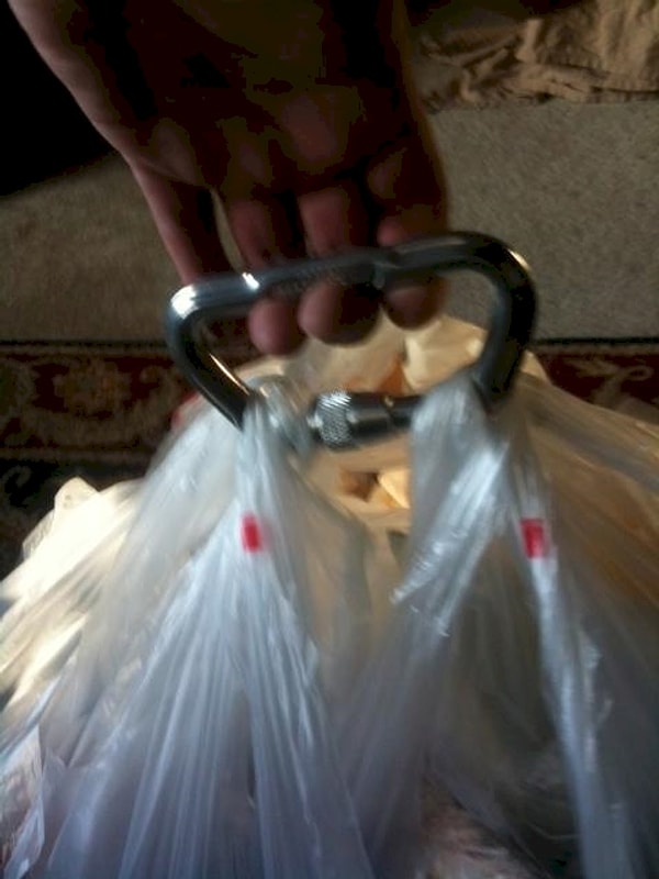 9. Как принести все покупки за один заход