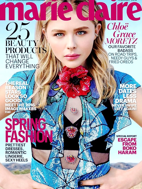 Bunun yanı sıra modellik de yapan güzel oyuncu Vogue, Marie Claire ve Elle gibi dergilerin kapaklarında ve özel çekimlerinde yer aldı.
